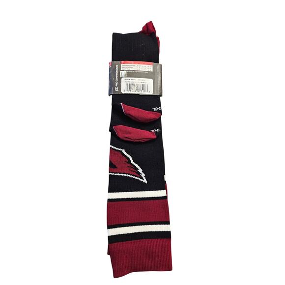 NWT Arizona Cardinals NFL pro compression socks game day logo diabetic 20-30mmhg - Picture 3 of 5
